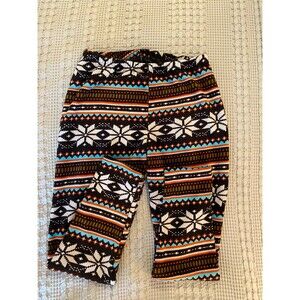 Thick Womens Lined Winter Fleece Pajama Bottoms for Christmas Holiday